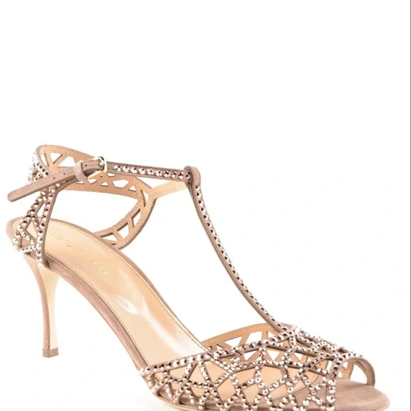 Sergio Rossi Tresor Sandals with crystals - Picture 11 of 13